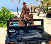 欧洲杯比赛投注:享受假期,梅西Ins晒出一家人度假合照